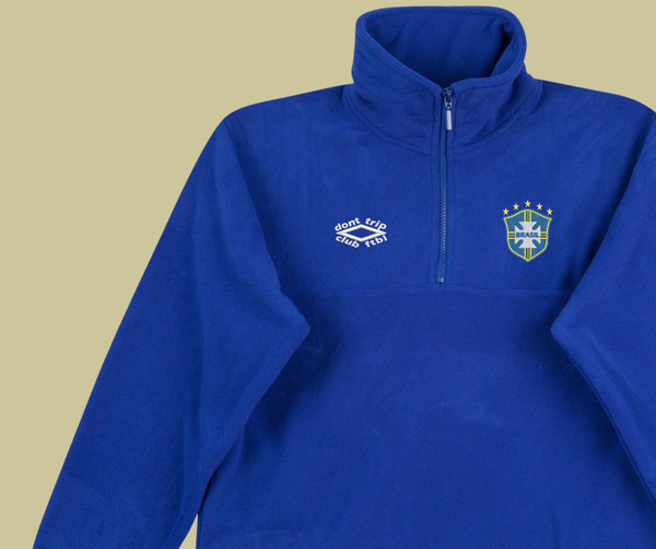 world cup capsule - brazil polar zip fleece