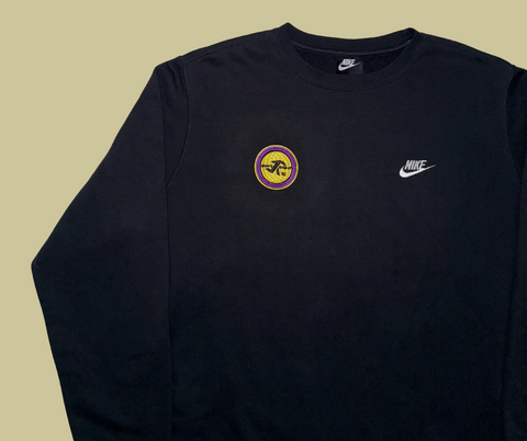 retro rework - black crewneck (xl) 1 of 1