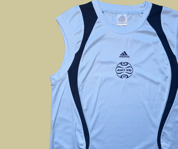 1/1 retro rework - sky blue training top (large)