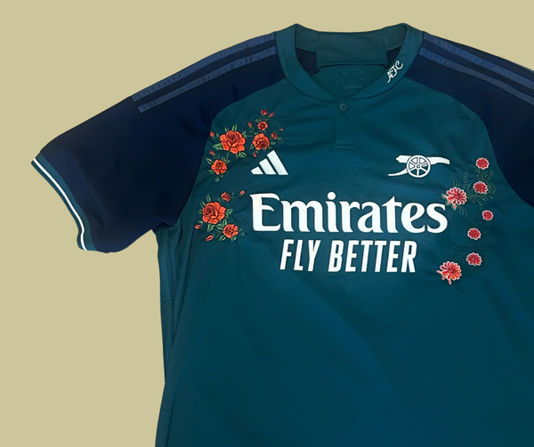 arsenal 2023-24 third kit - 1 of 1 floral rework
