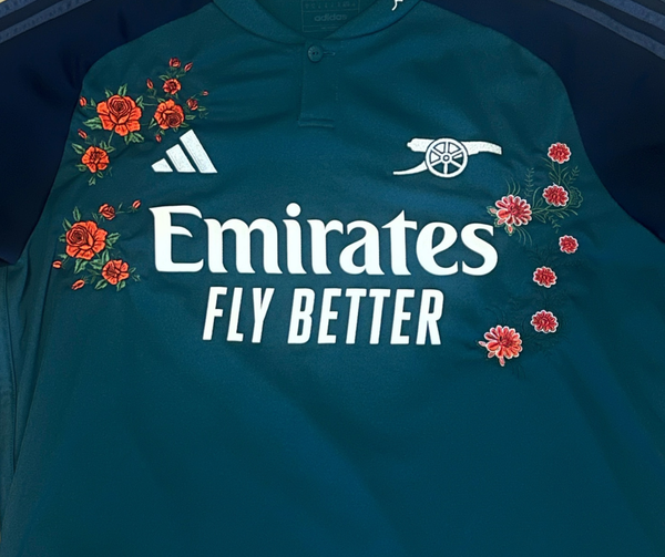 arsenal 2023-24 third kit - 1 of 1 floral rework