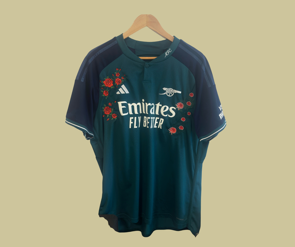 arsenal 2023-24 third kit - 1 of 1 floral rework