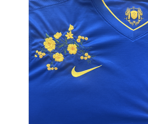 brazil 2012-13 away kit - 1 of 1 floral rework