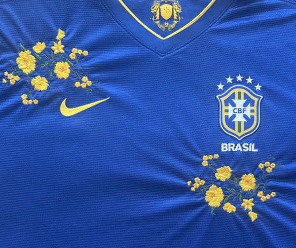 brazil 2012-13 away kit - 1 of 1 floral rework
