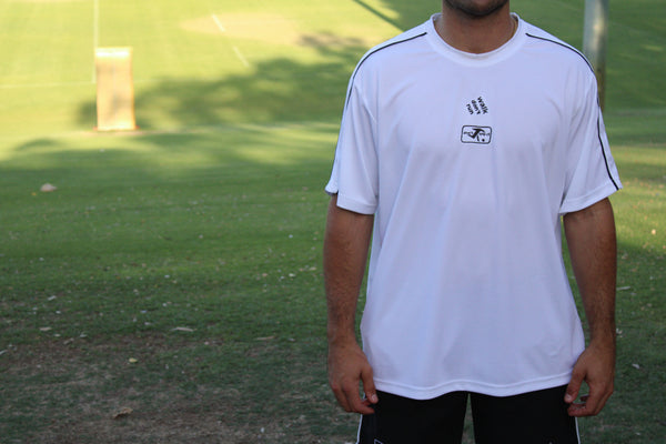 pre-season range, athletic tee (centred logo) - white